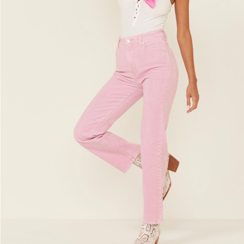Rolla’s Pink Straight Leg Cordial Cord